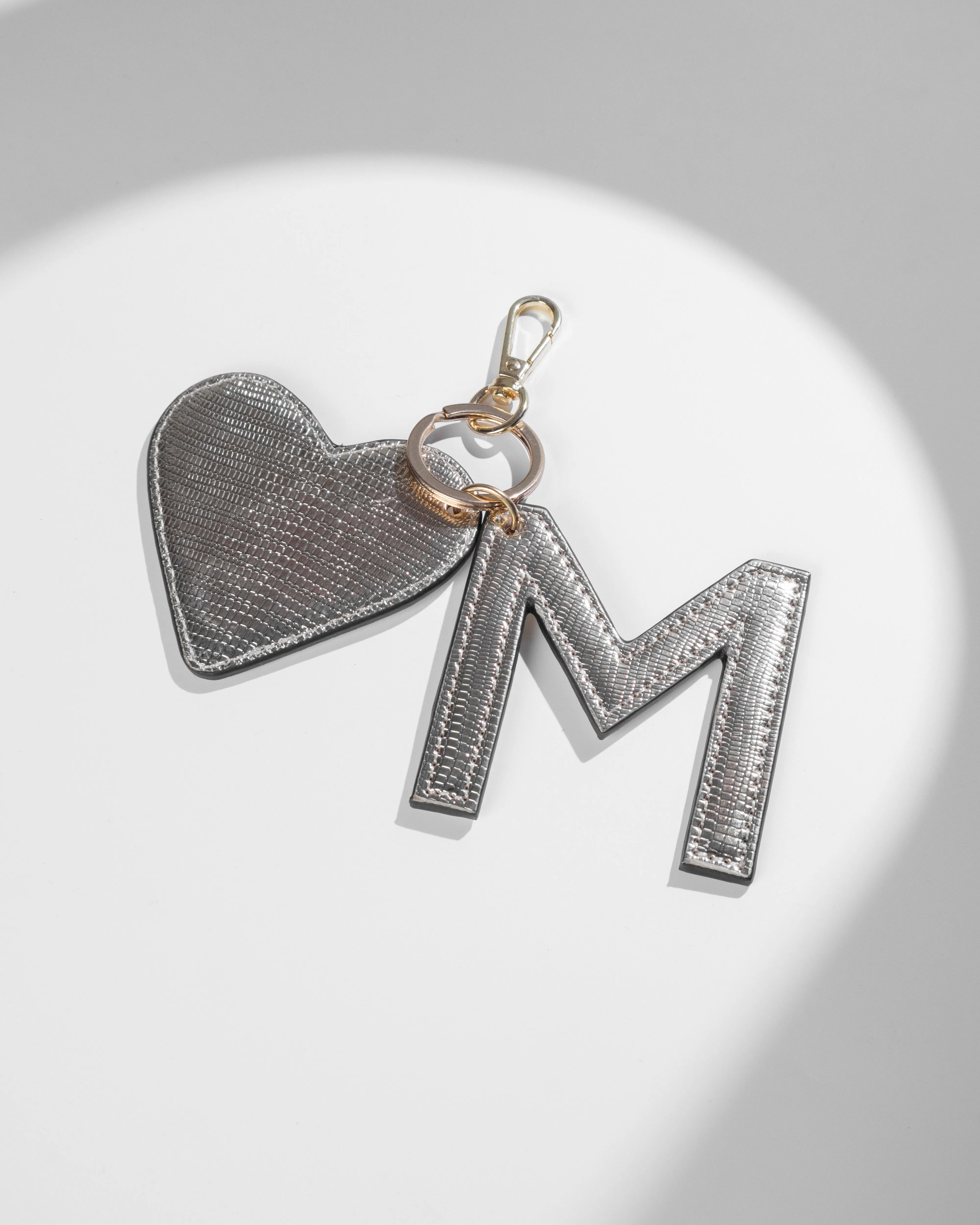 Silver Customized Initial Charms