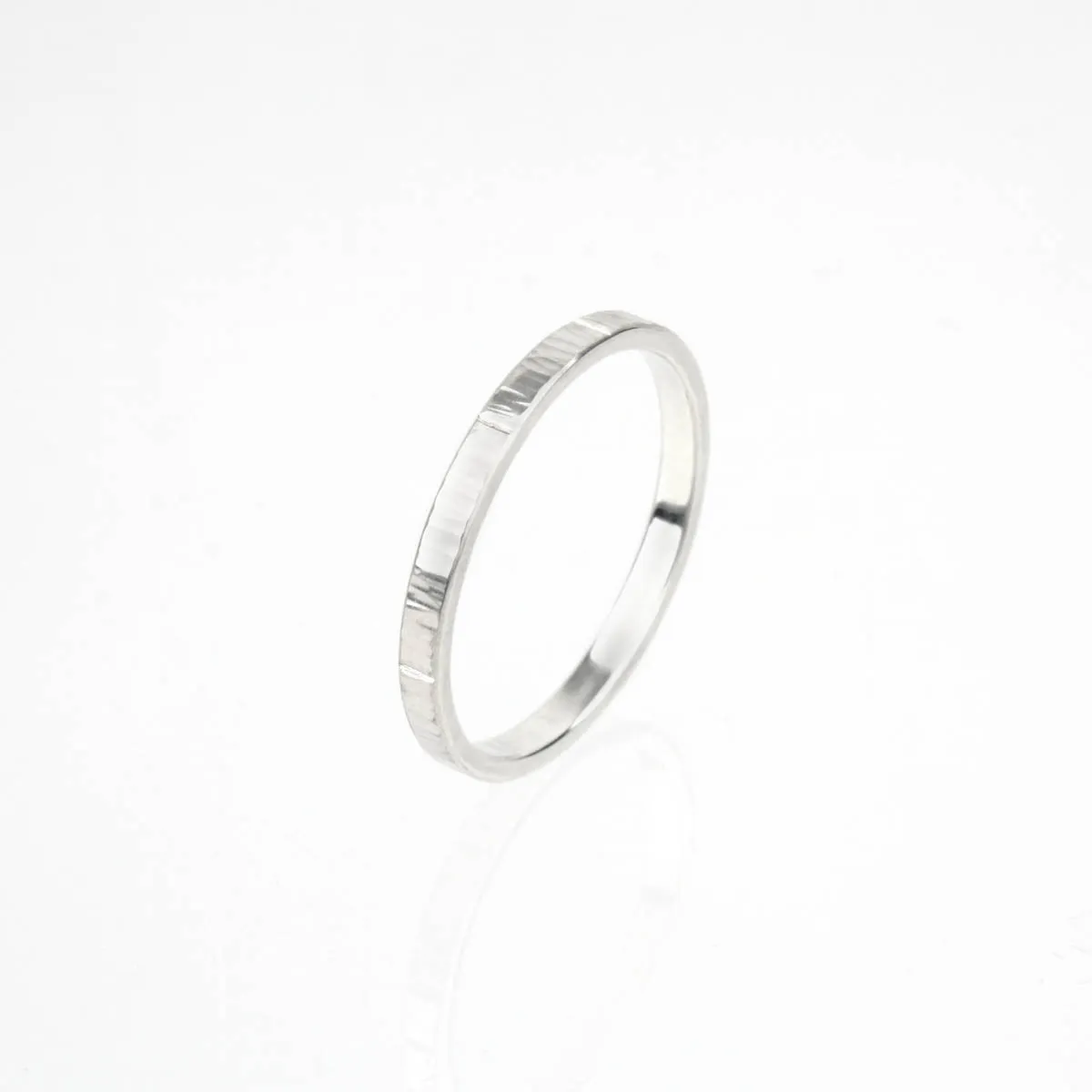 Silver Hashmark Ring