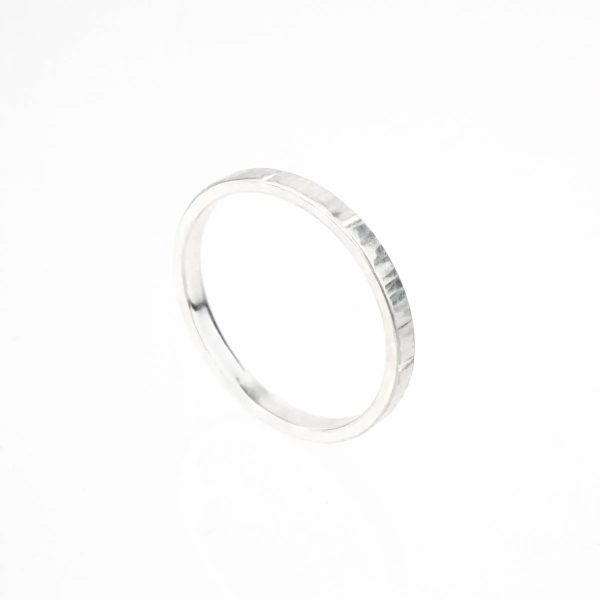 Silver Hashmark Ring