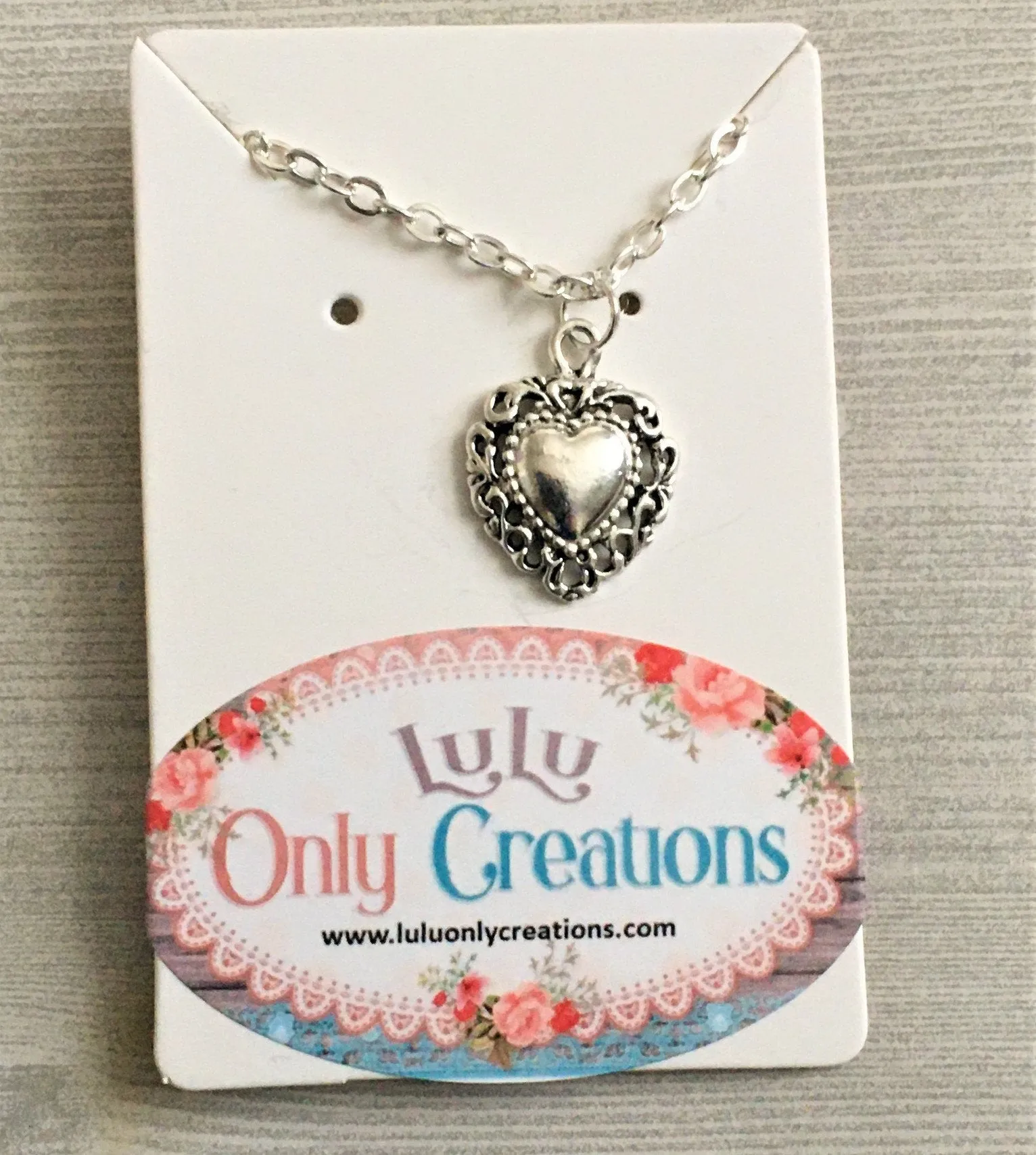 Silver Heart Necklace