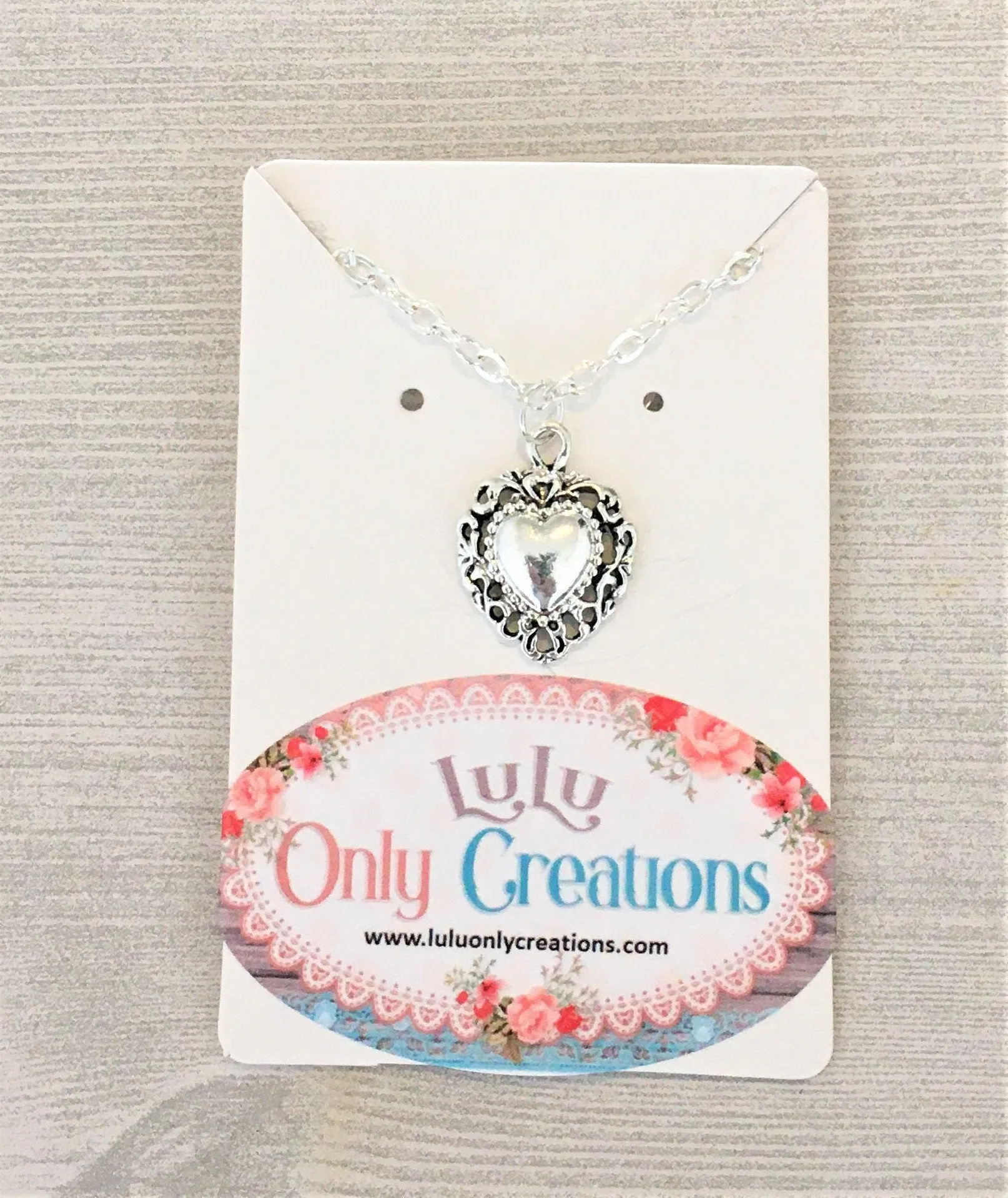 Silver Heart Necklace