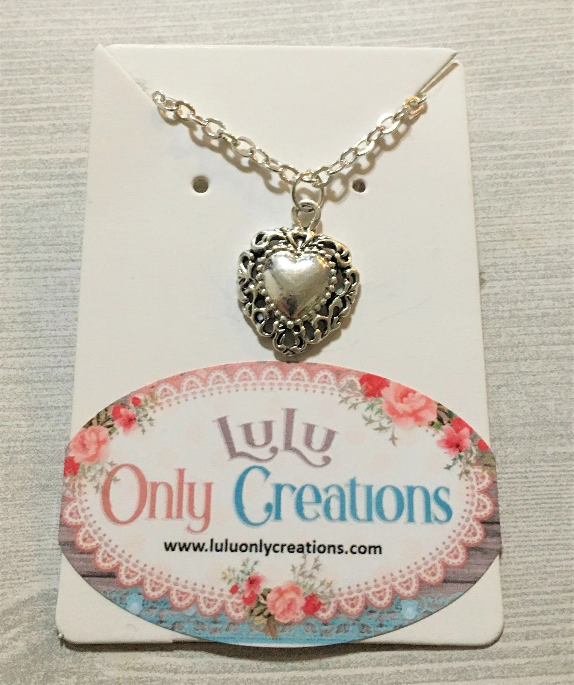 Silver Heart Necklace