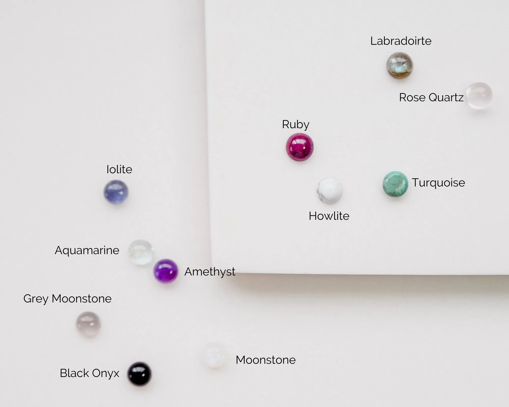 Silver Orbit Meditation Ring with Gemstone