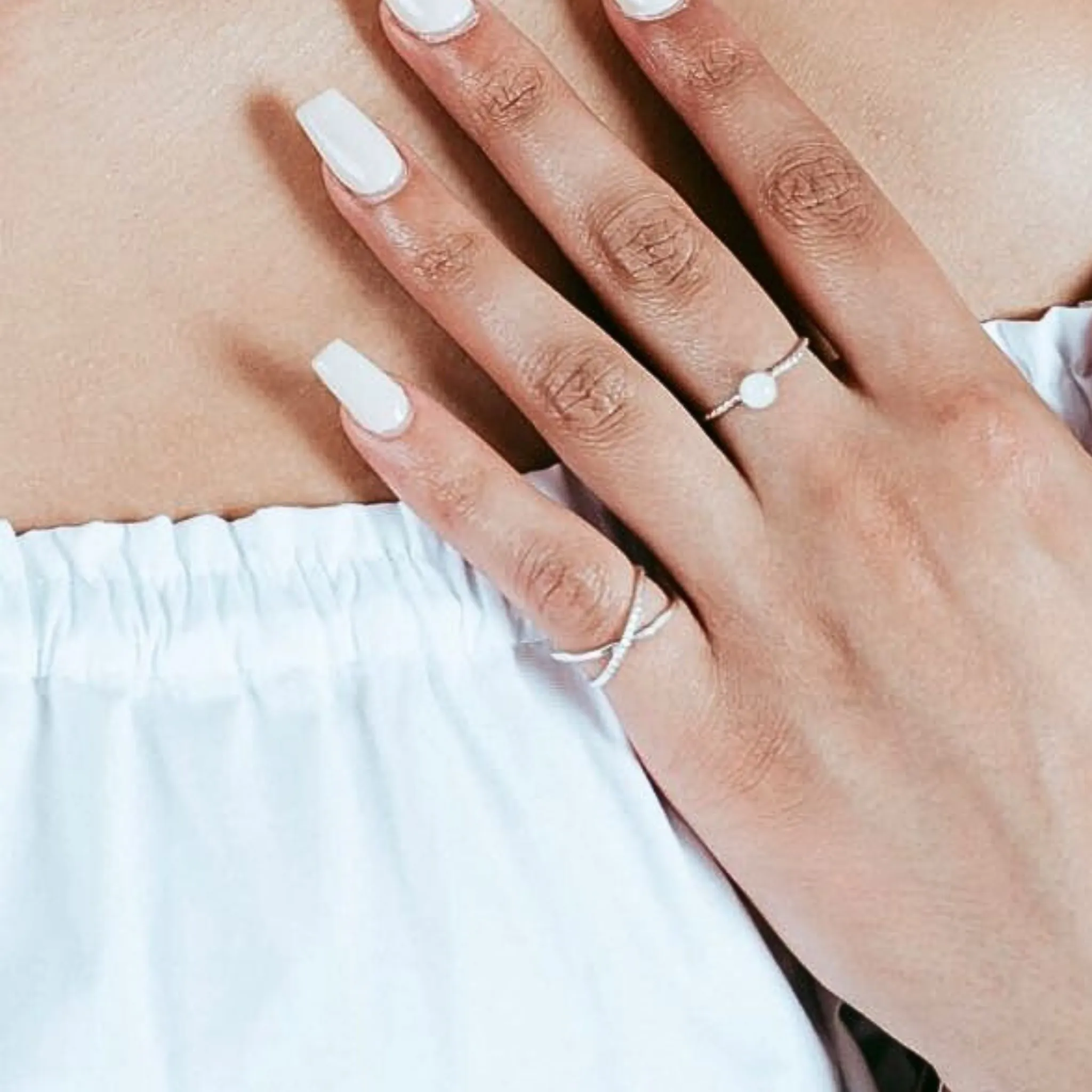 Silver Orbit Ring