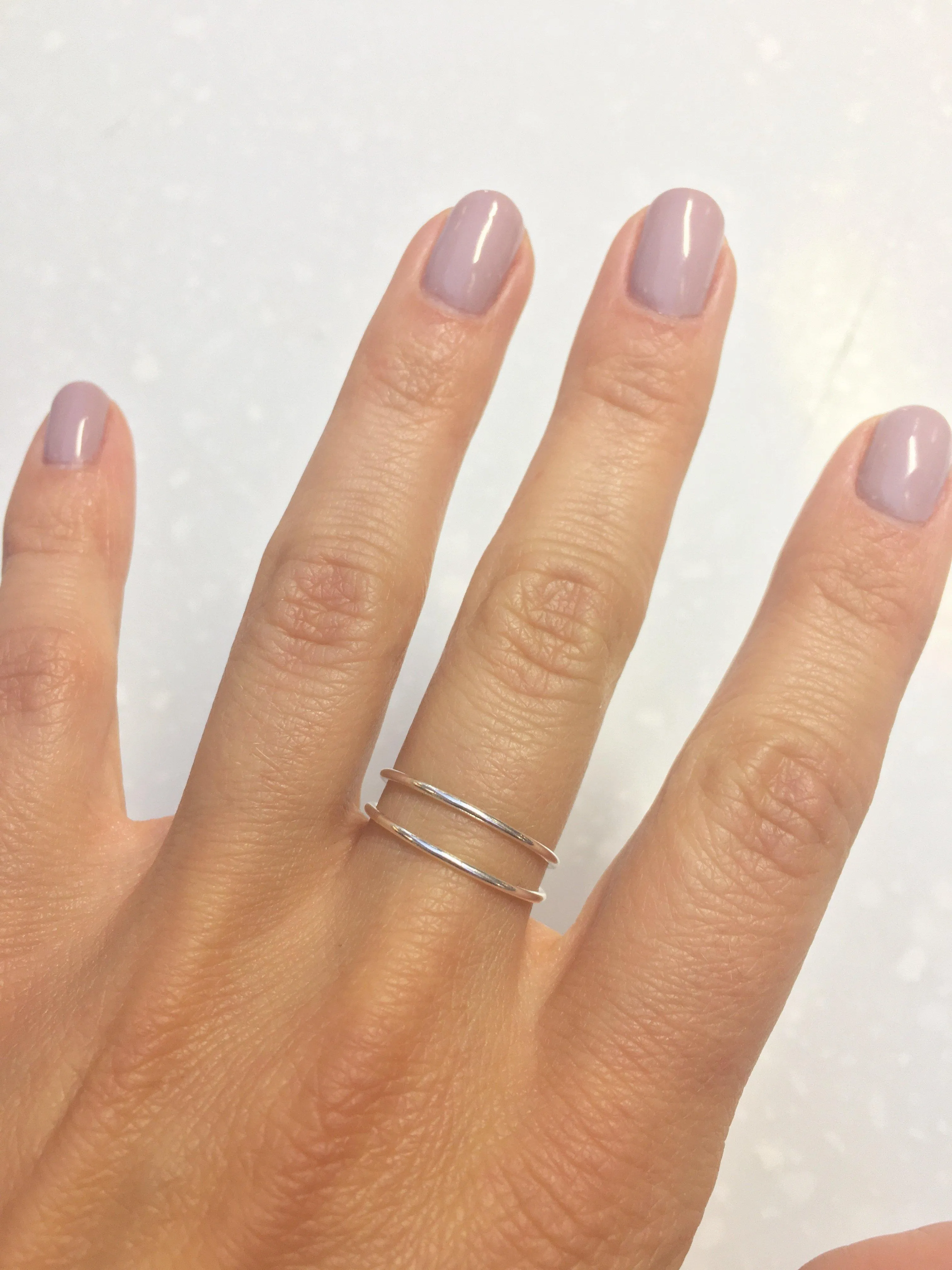 Silver Stacking Ring