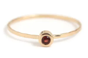 Single Gemstone Ring