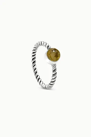 Sivalya Labradorite Solitaire Ring - Bijoux