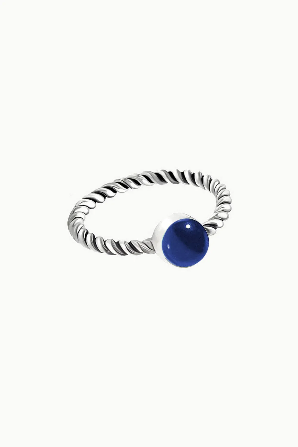 Sivalya Lapis Lazuli Solitaire Ring - Bijoux
