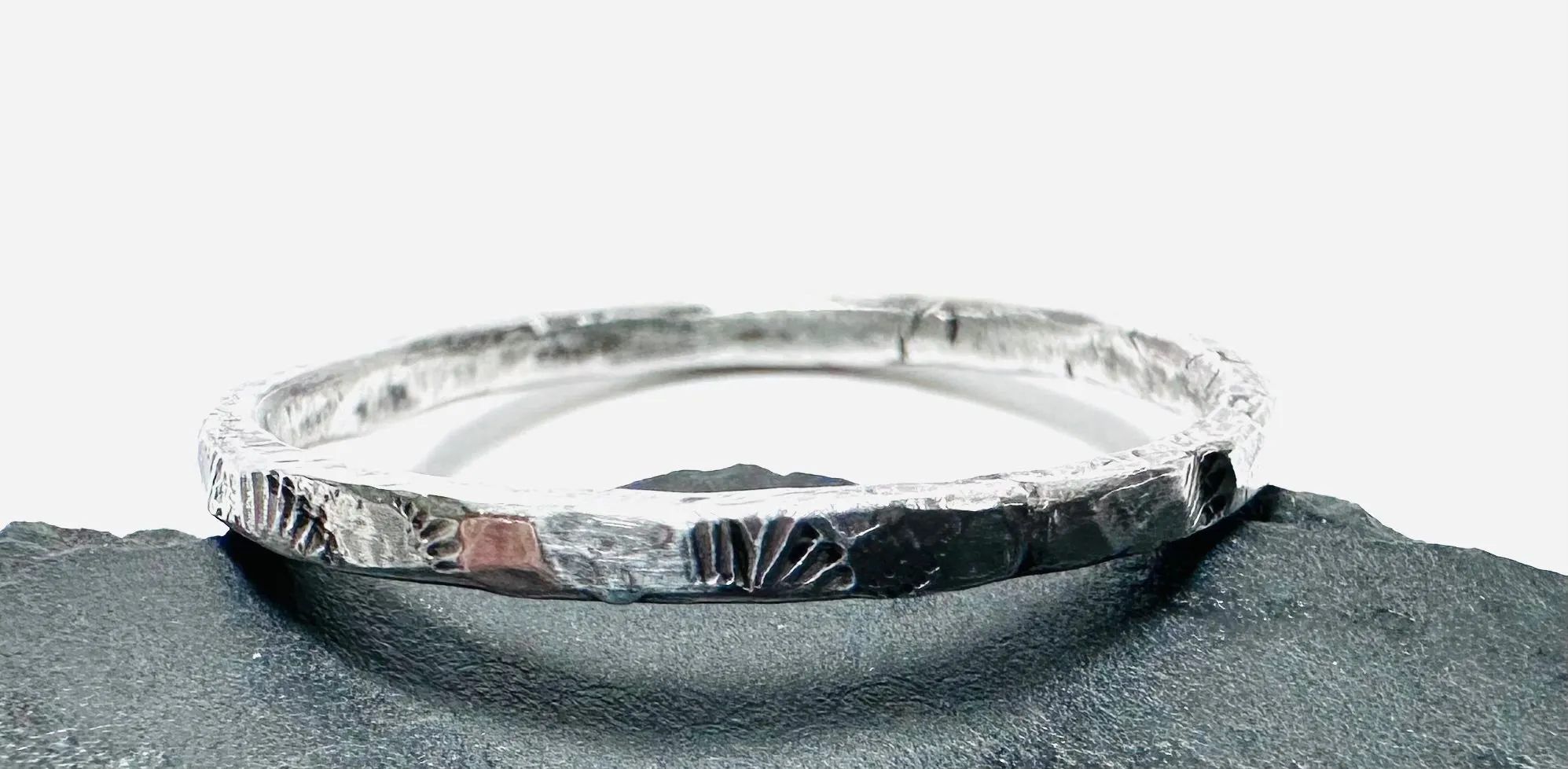Size 10.5” -Textured Stacking Ring