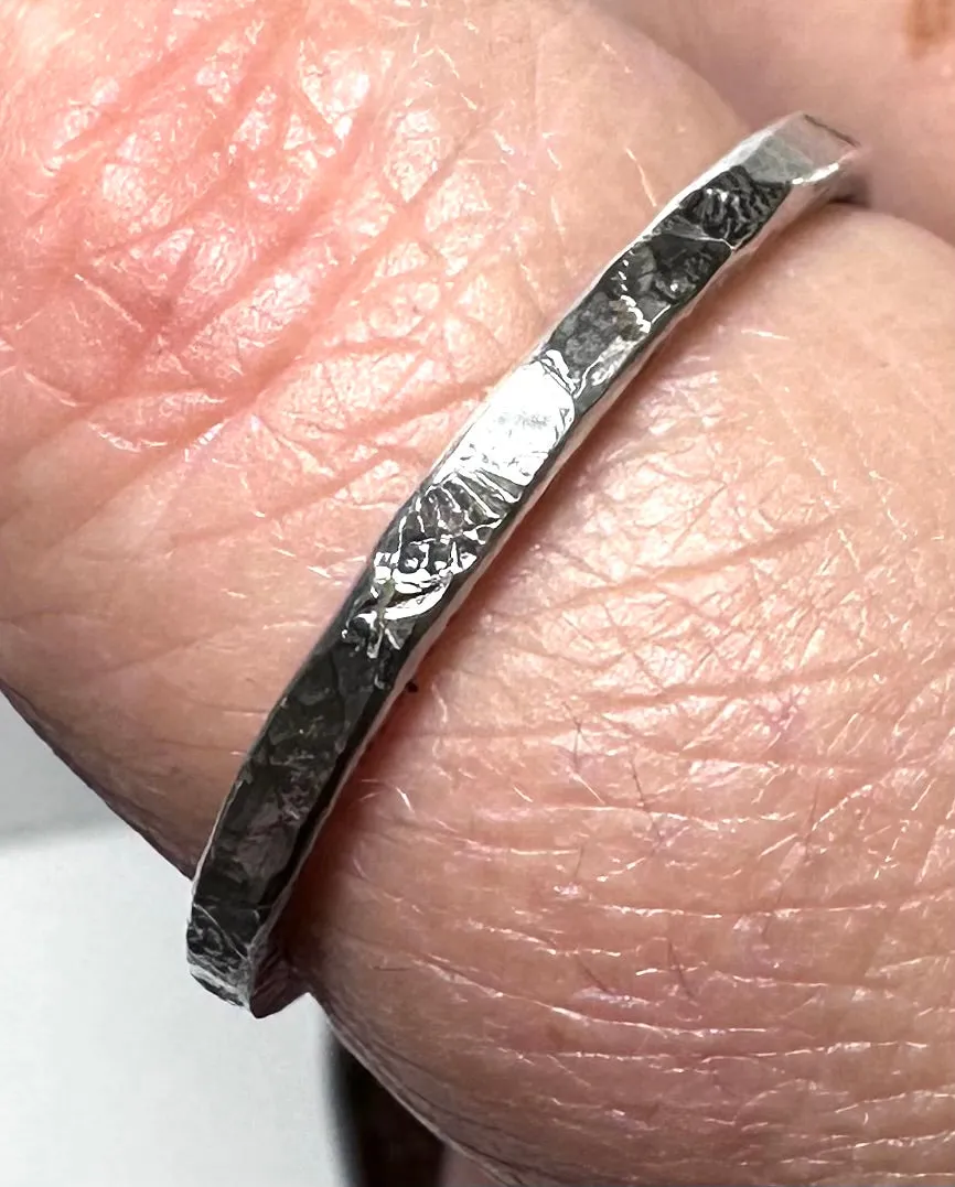 Size 10.5” -Textured Stacking Ring