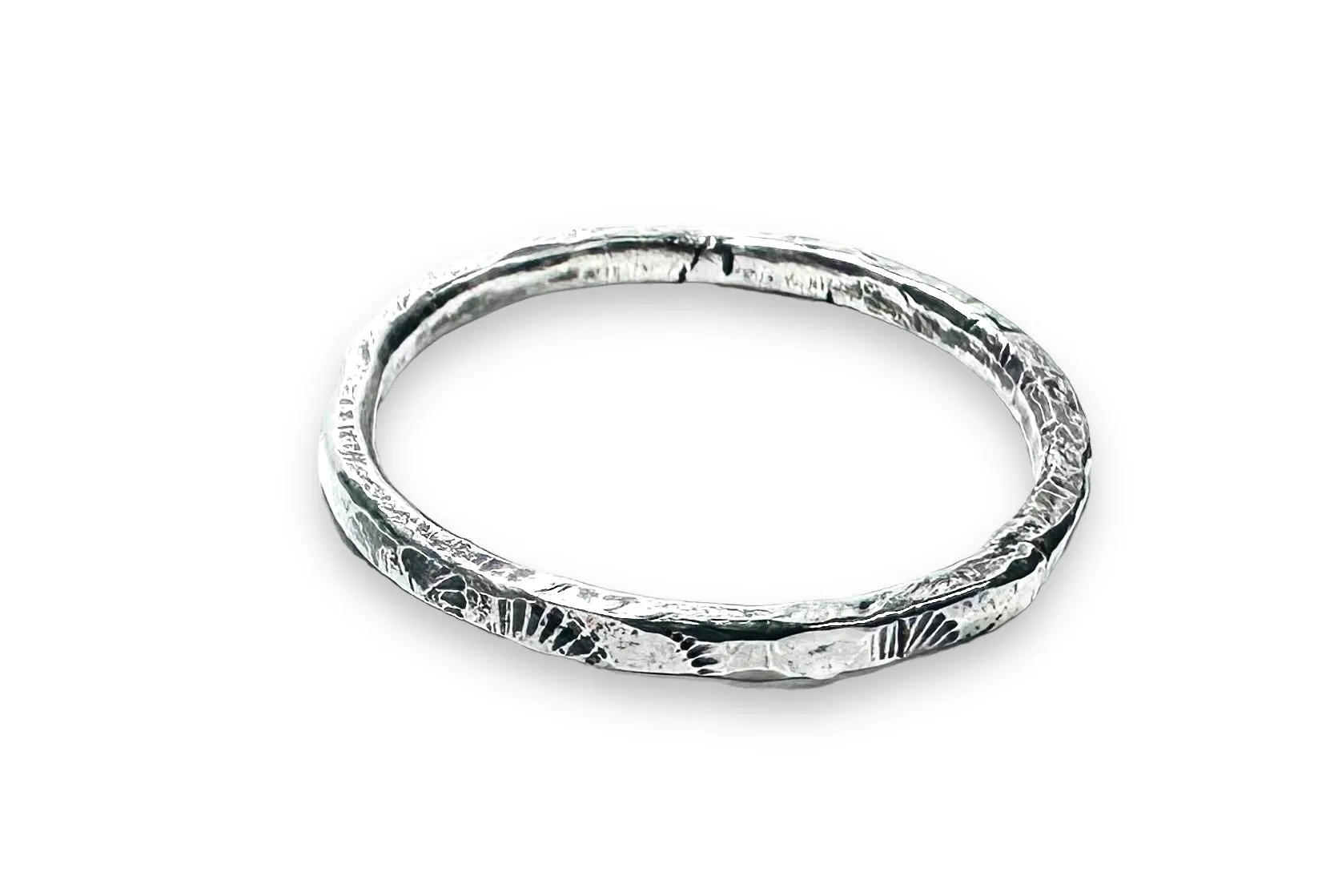 Size 10.5” -Textured Stacking Ring