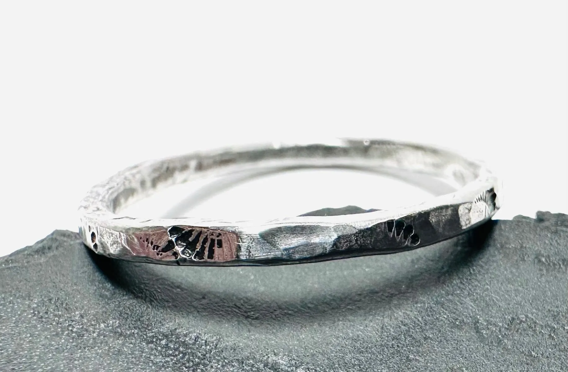 Size 10.5” -Textured Stacking Ring