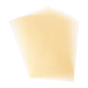 Sizzix Surfacez - Metallic Shrink Plastic - Gold, 8 Sheets