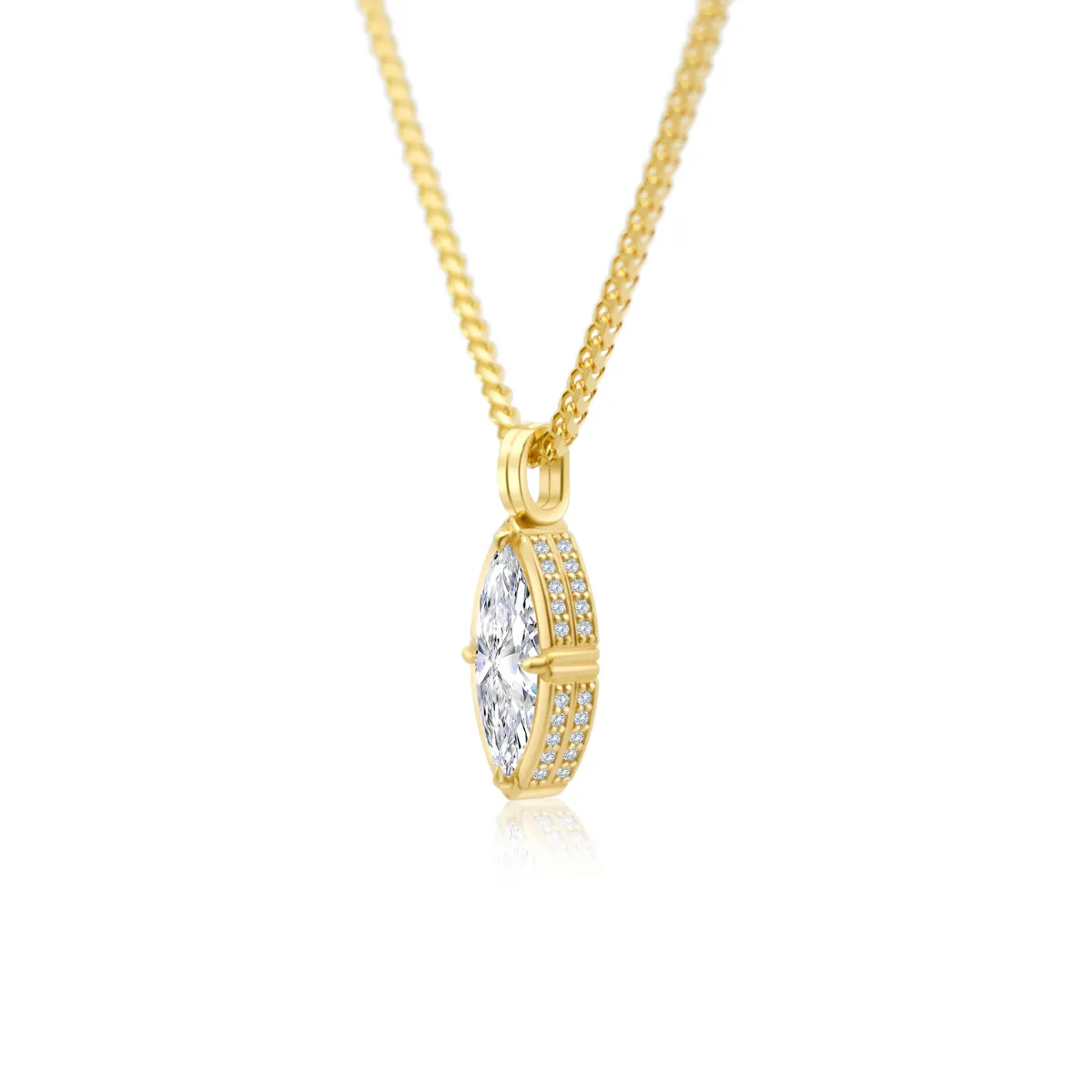 Sloane 1.01 ct Marquise Diamond Pendant