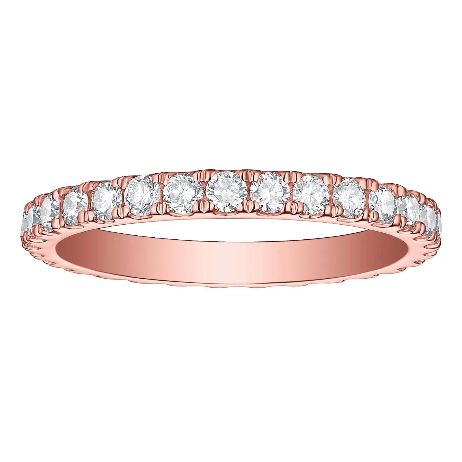 Smiling Rocks Lab Grown Diamond Eternity Band (1 ctw) - SRR-00020WHT