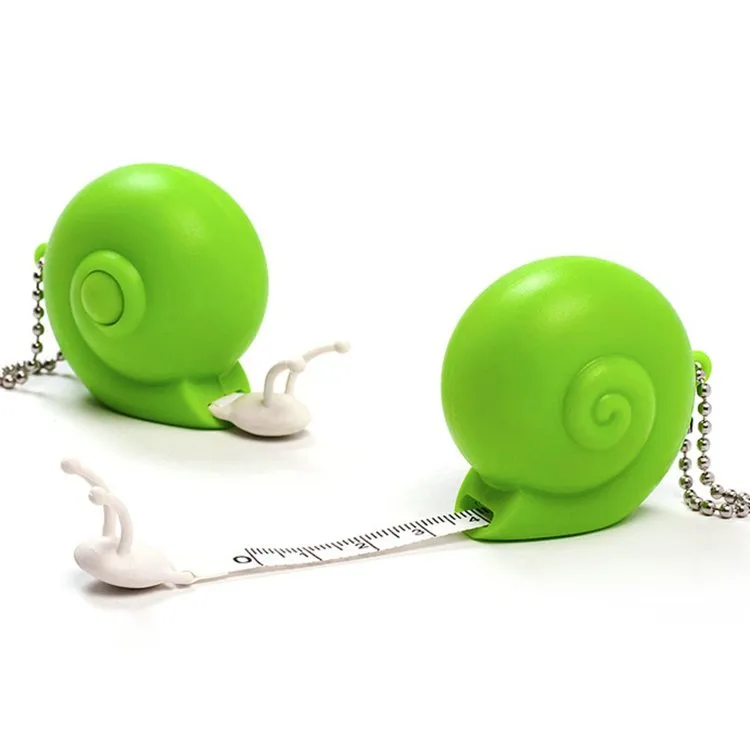 Snail Tape Measure Key Chain