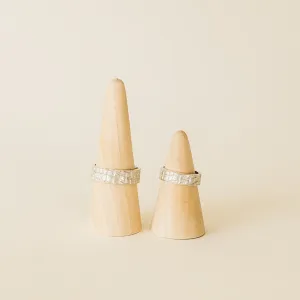 Snake Pattern Sterling Silver Ring