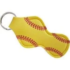 Softball Gifts for Girls Lip Balm Keychains for Softball Team