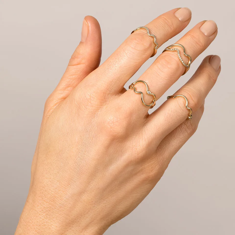 Squiggle Band - Bezel