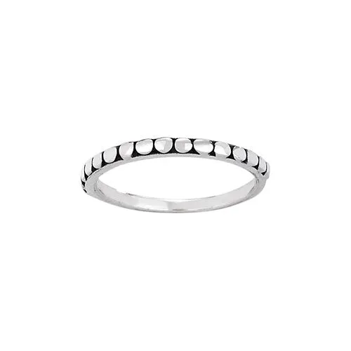 Sterling Silver Dot Stacking Ring