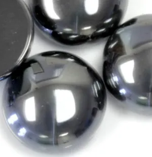 sterling silver hematite stacking ring