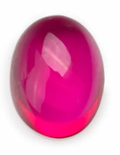 sterling silver lab created ruby stacking ring