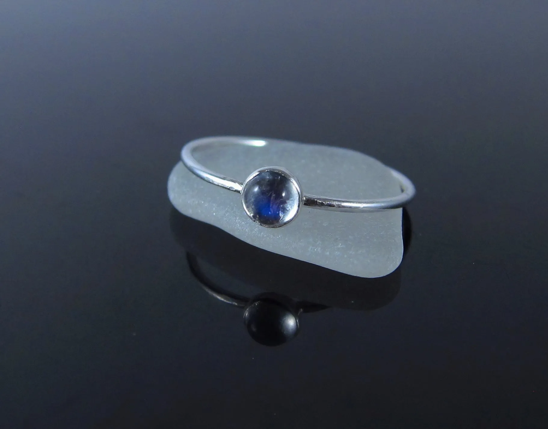 Sterling Silver Moonstone Ring