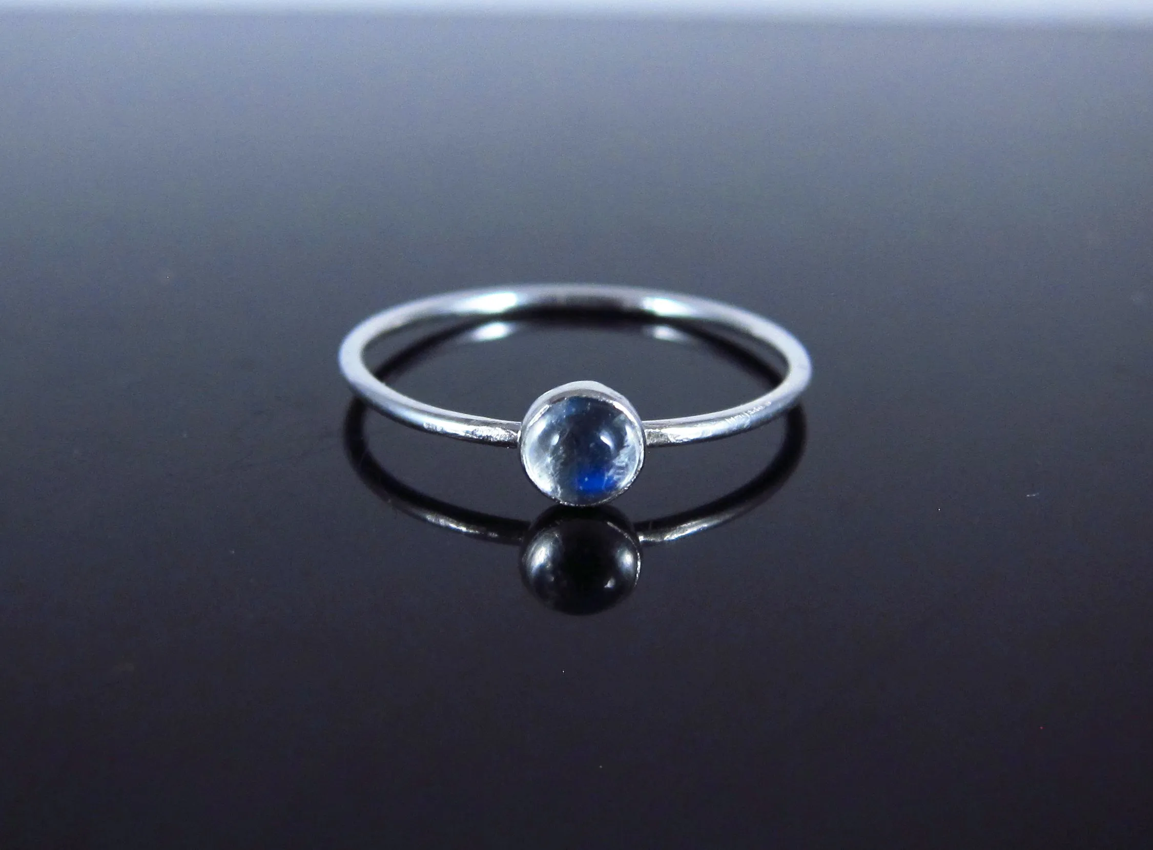 Sterling Silver Moonstone Ring