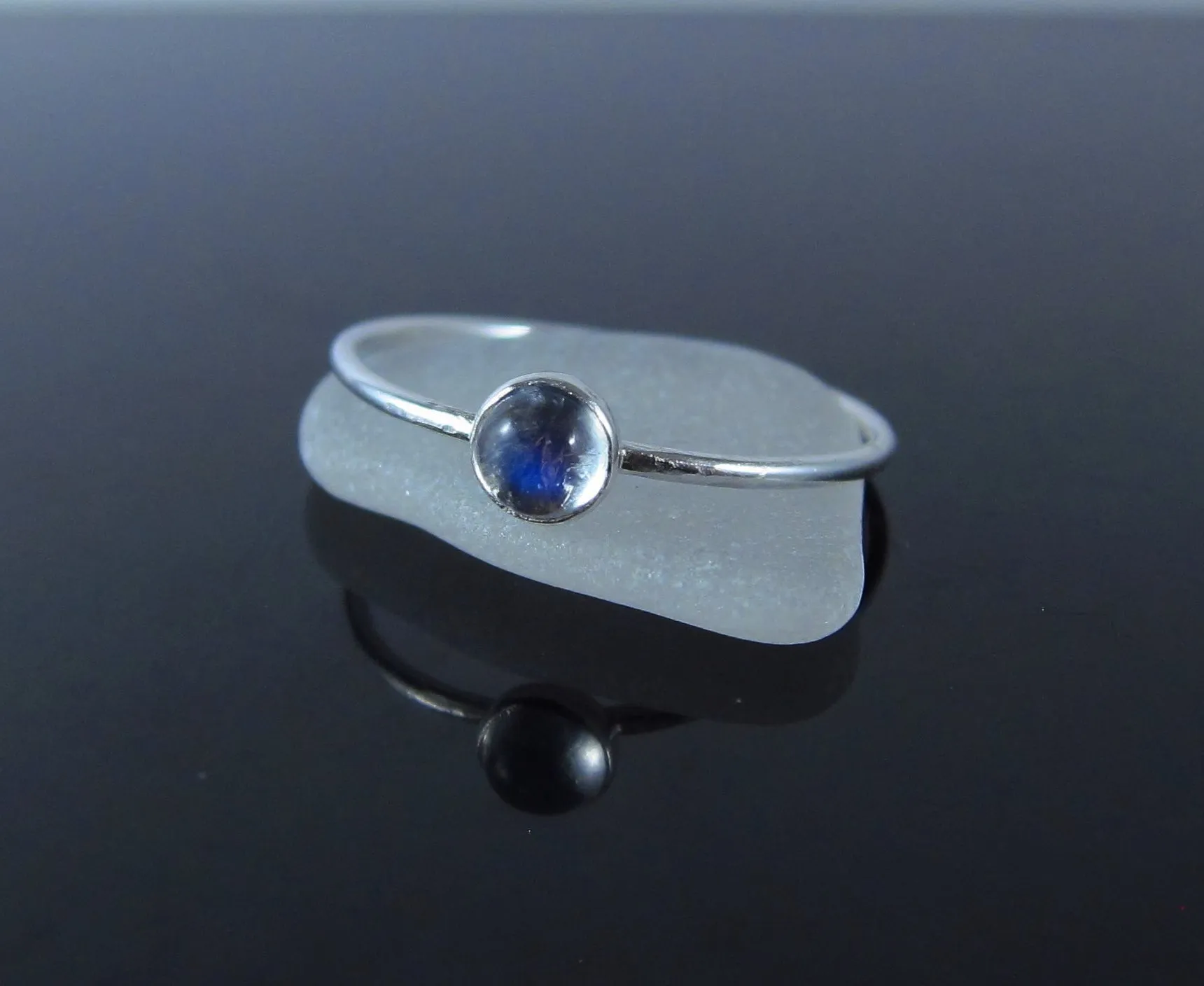 Sterling Silver Moonstone Ring