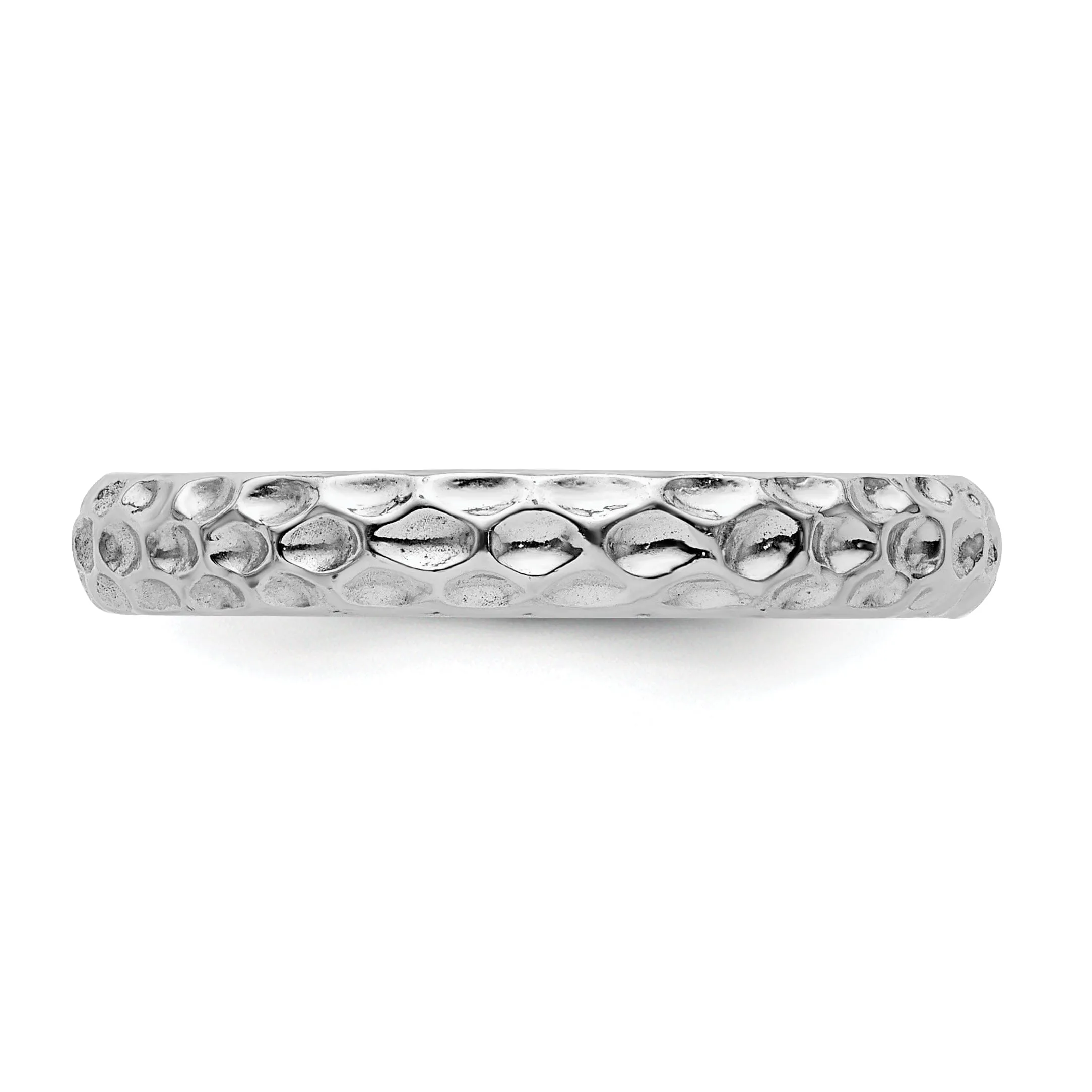 Sterling Silver Rhodium Ring