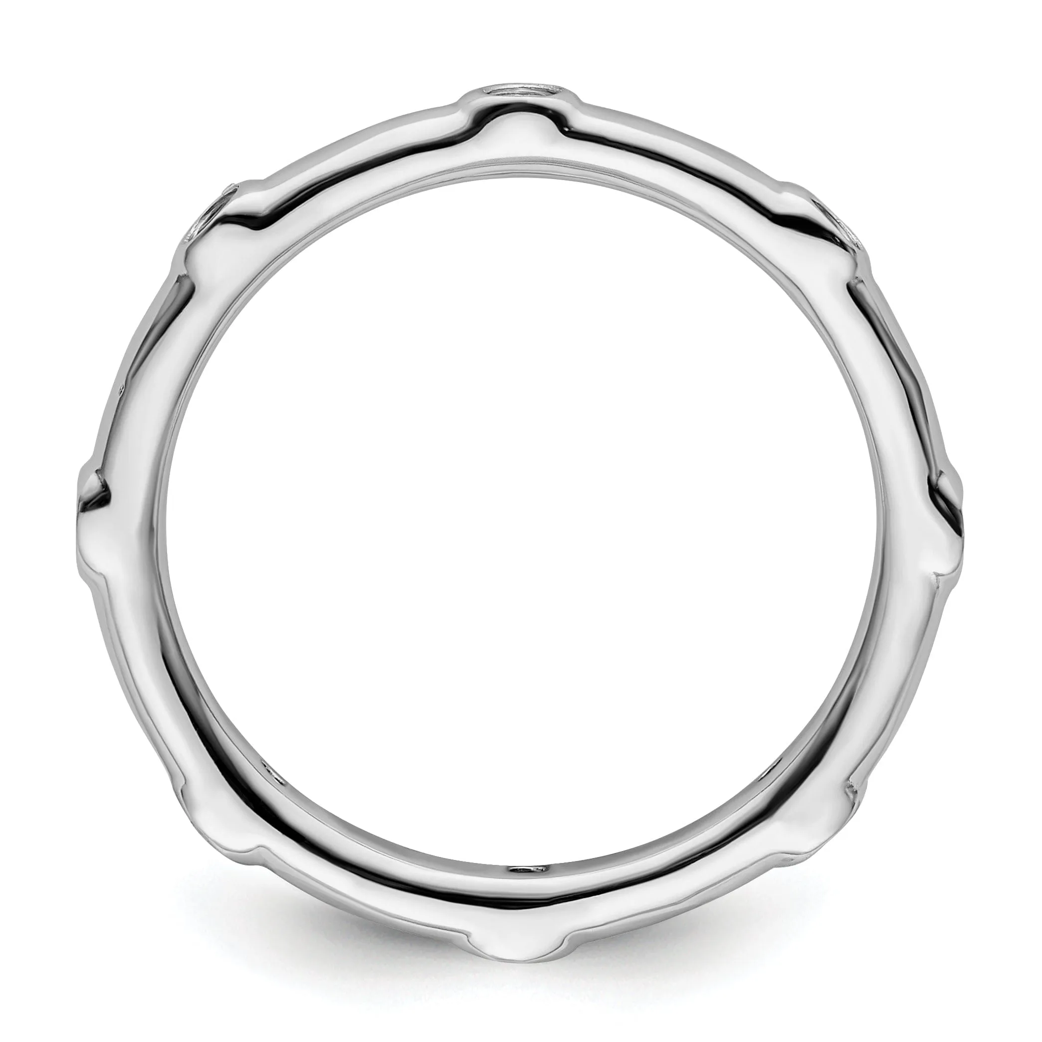 Sterling Silver Stackable Expressions Ring