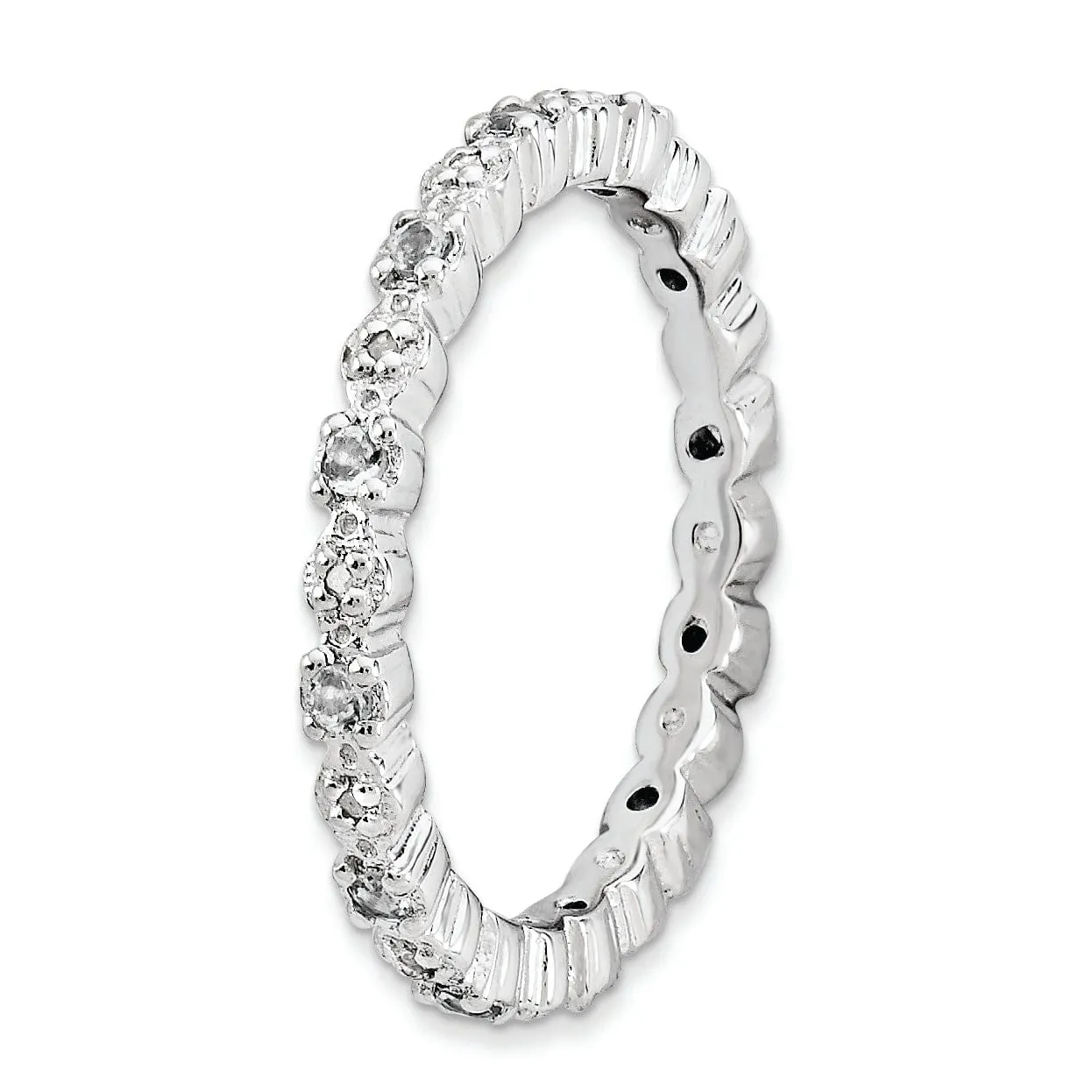 Sterling Silver Stackable Expressions Ring