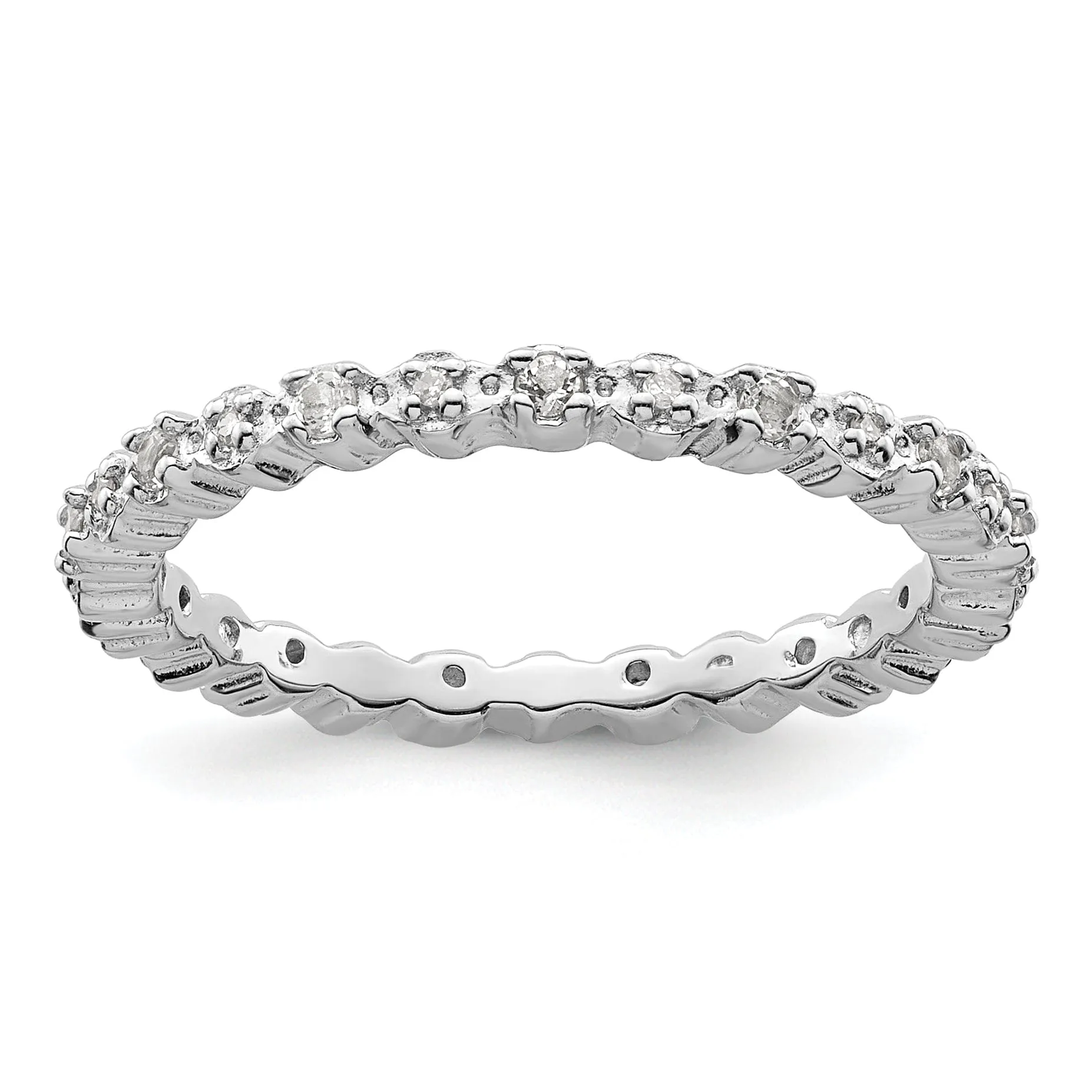 Sterling Silver Stackable Expressions Ring