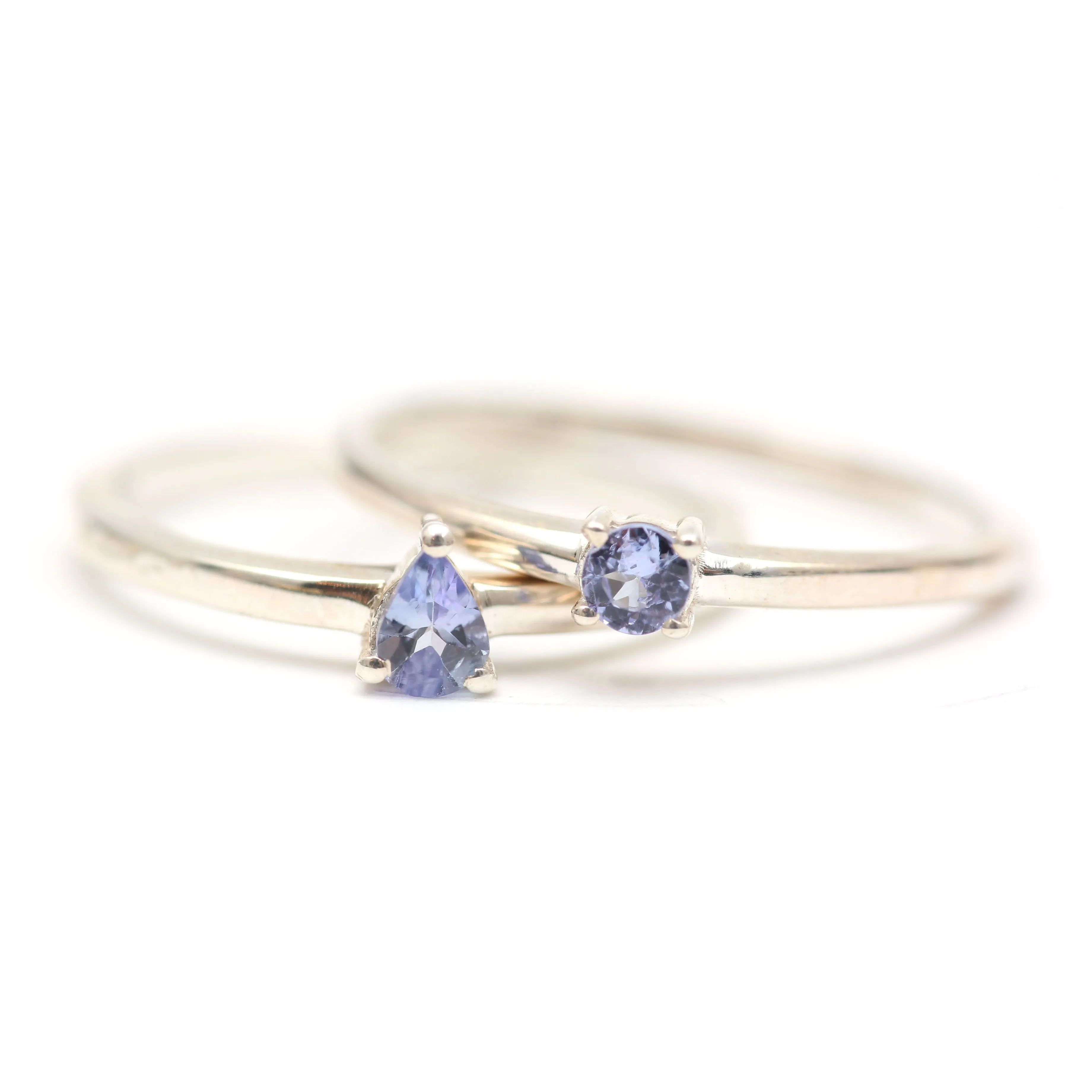 Sterling Tanzanite Rings