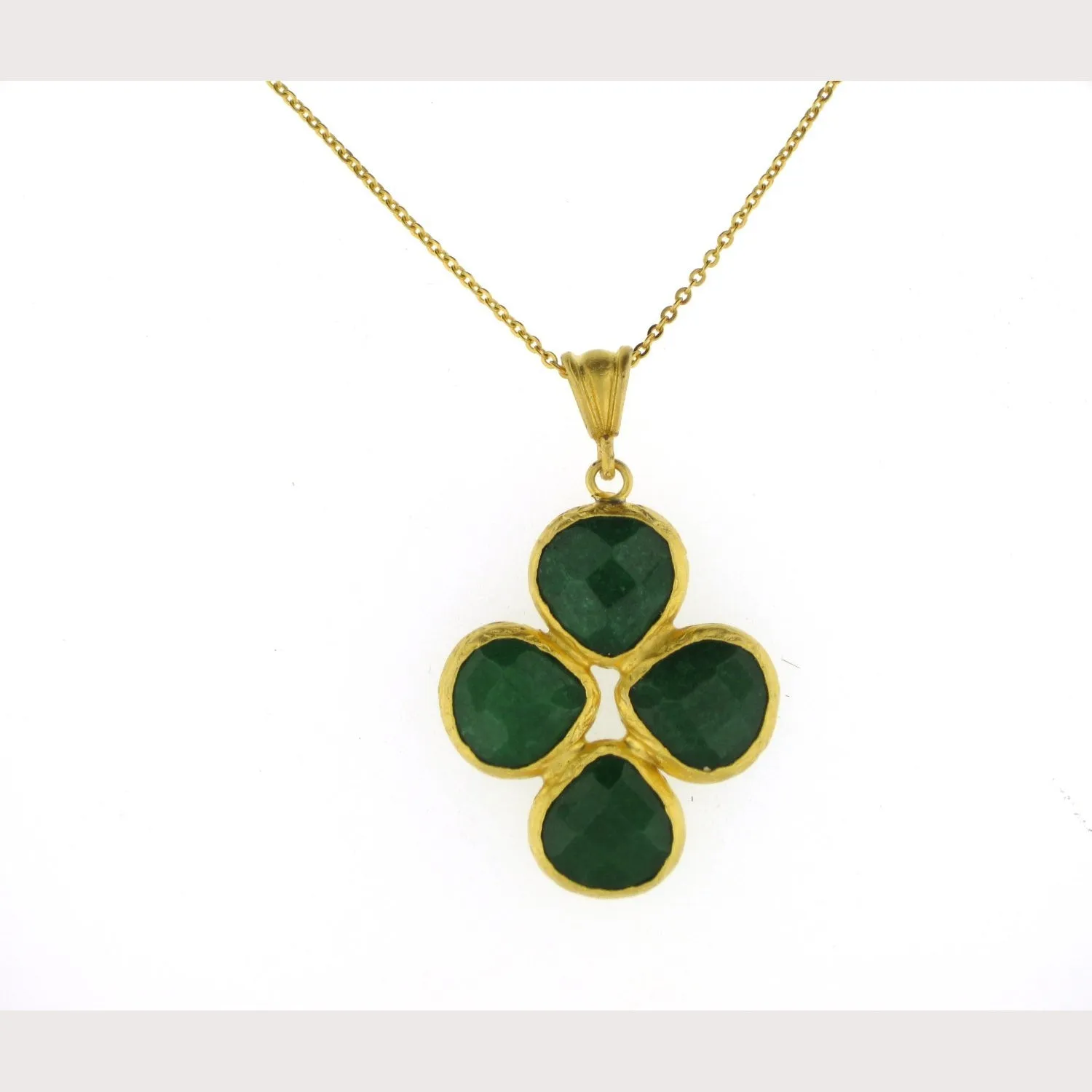 Stone Cross Pendants