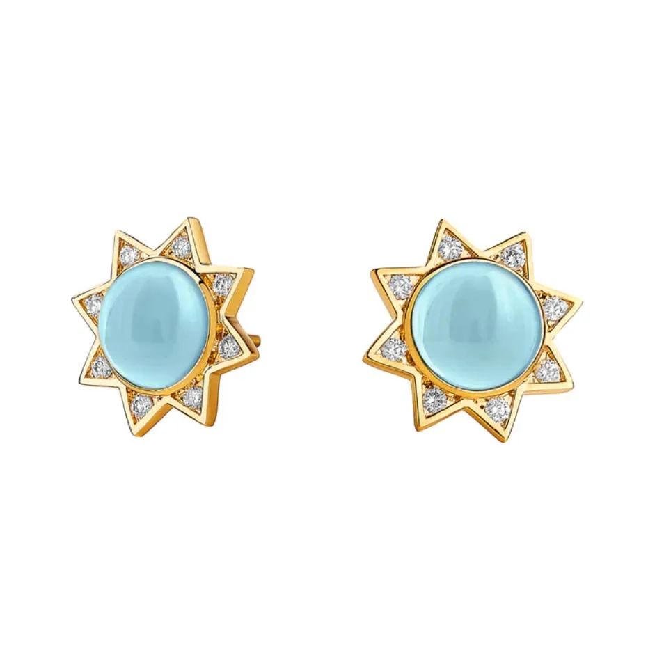 Syna Cosmic Star Stud Earrings