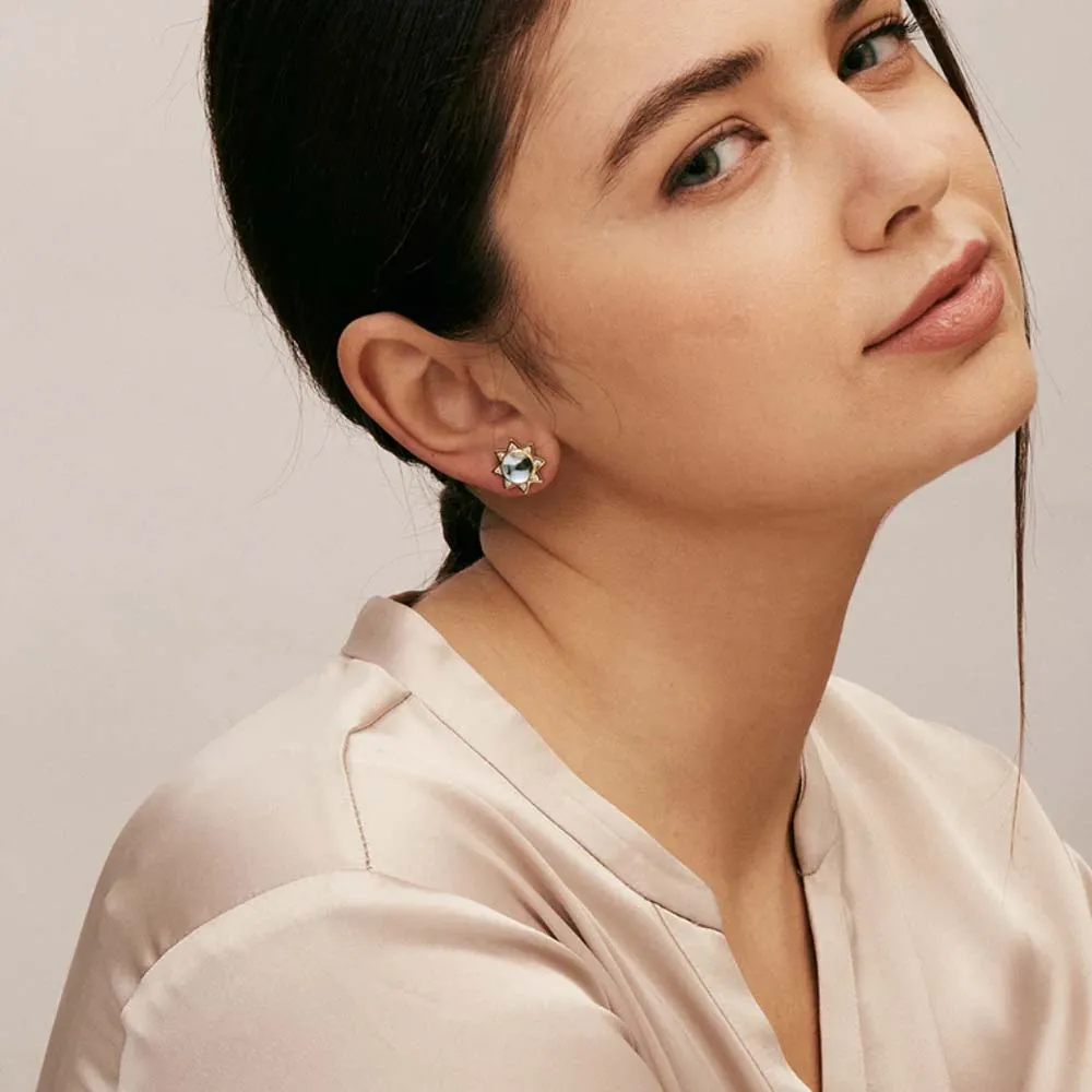 Syna Cosmic Star Stud Earrings