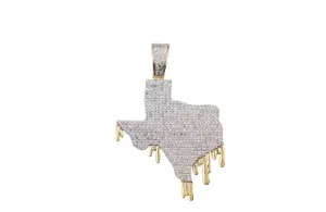 Texas Drip Diamond Pendant