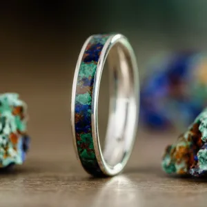 The Azurite | Women's Azurite and Silver Ring