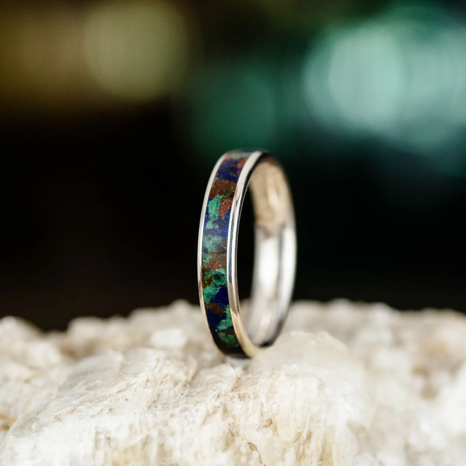 The Azurite | Women's Azurite and Silver Ring