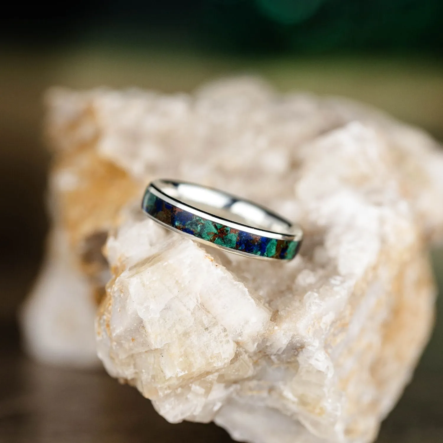 The Azurite | Women's Azurite and Silver Ring