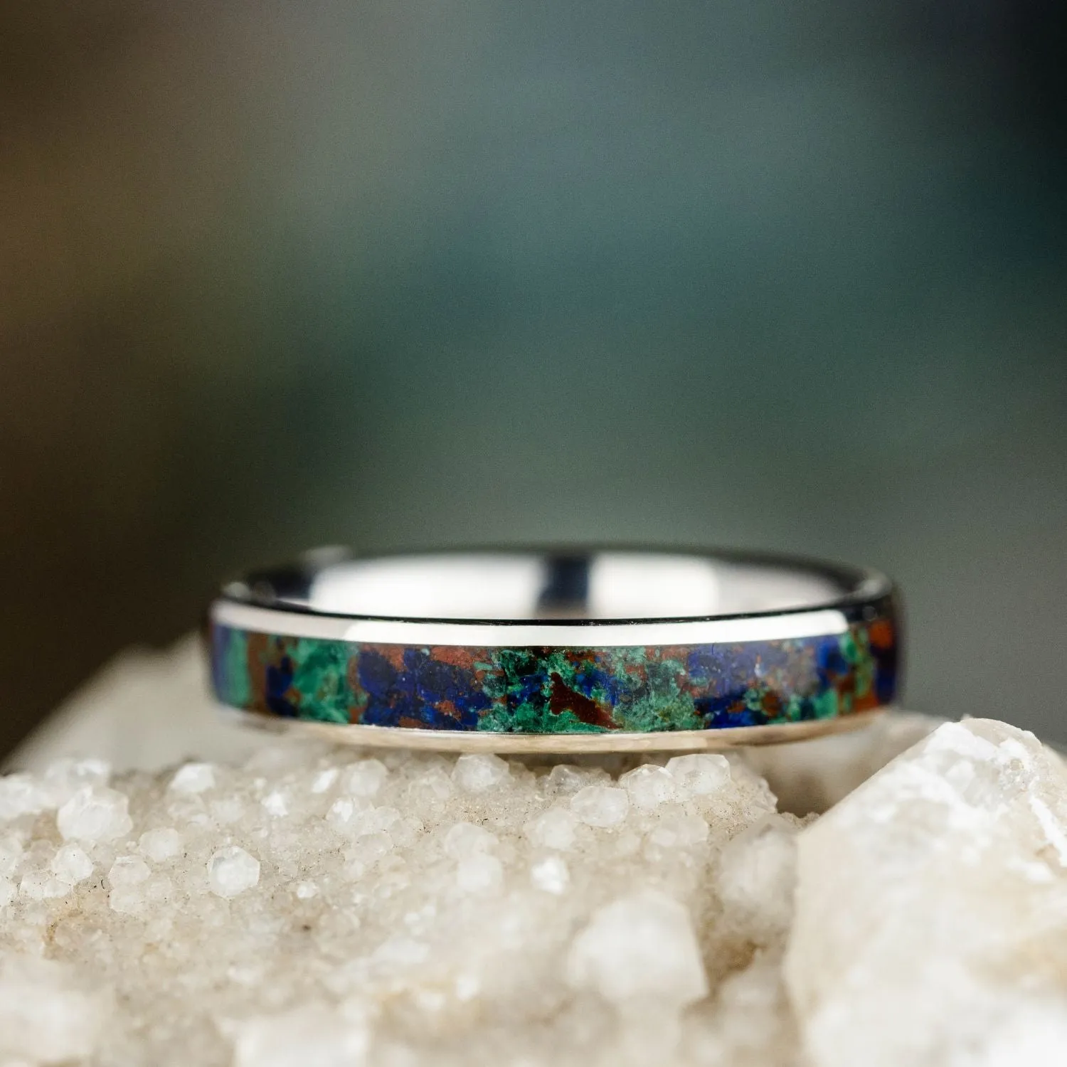The Azurite | Women's Azurite and Silver Ring