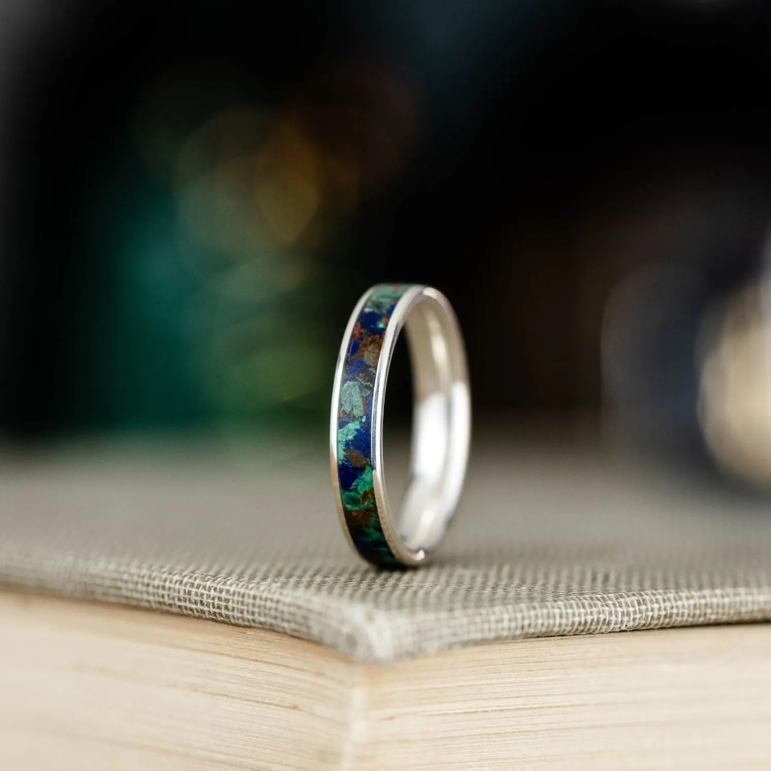 The Azurite | Women's Azurite and Silver Ring