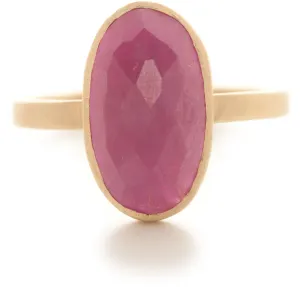 The Brick House Long Ruby Ring