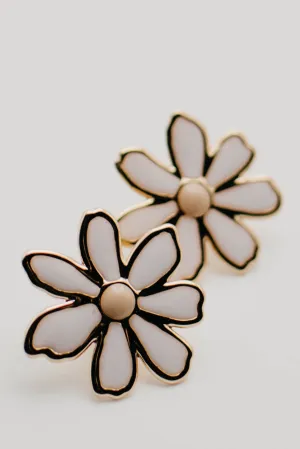 The Danee Flower Stud Earring