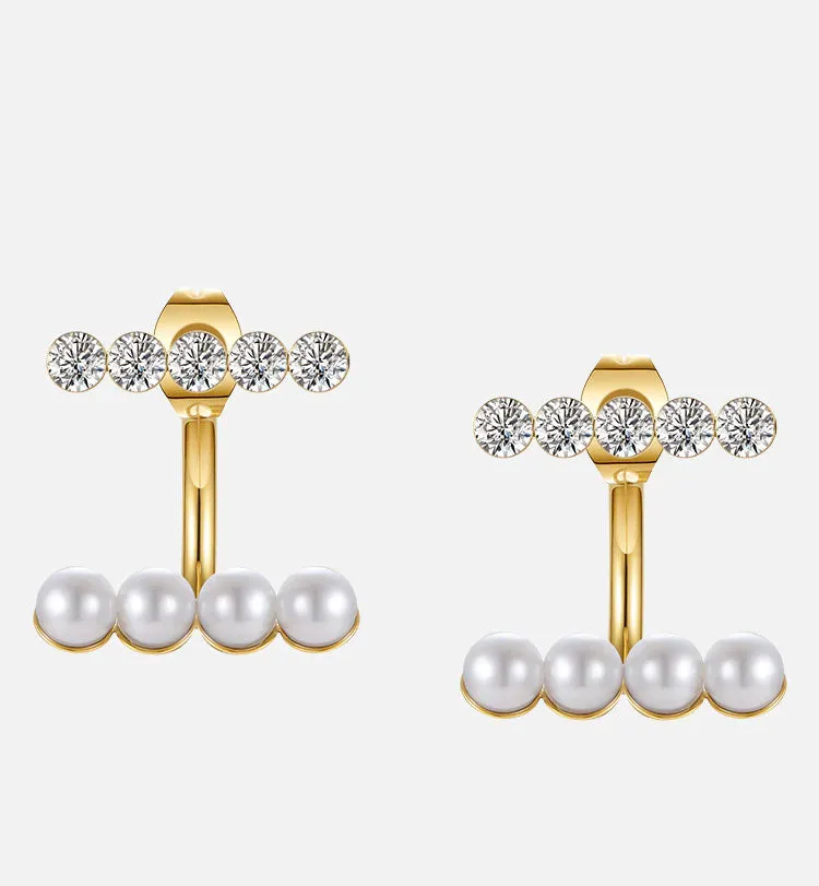 THE LINEUP JACKET EARRINGS