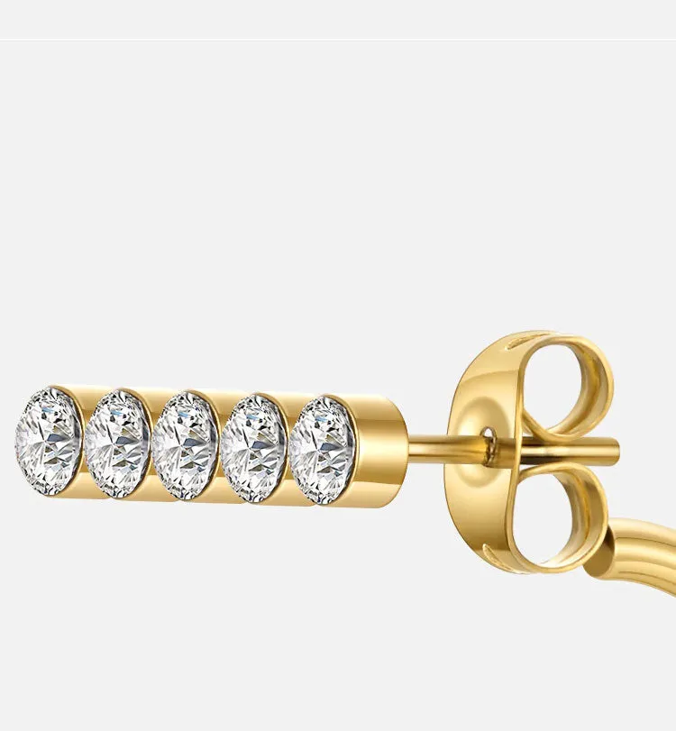 THE LINEUP JACKET EARRINGS