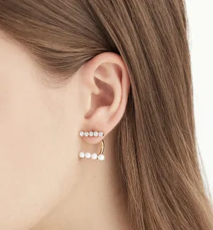 THE LINEUP JACKET EARRINGS