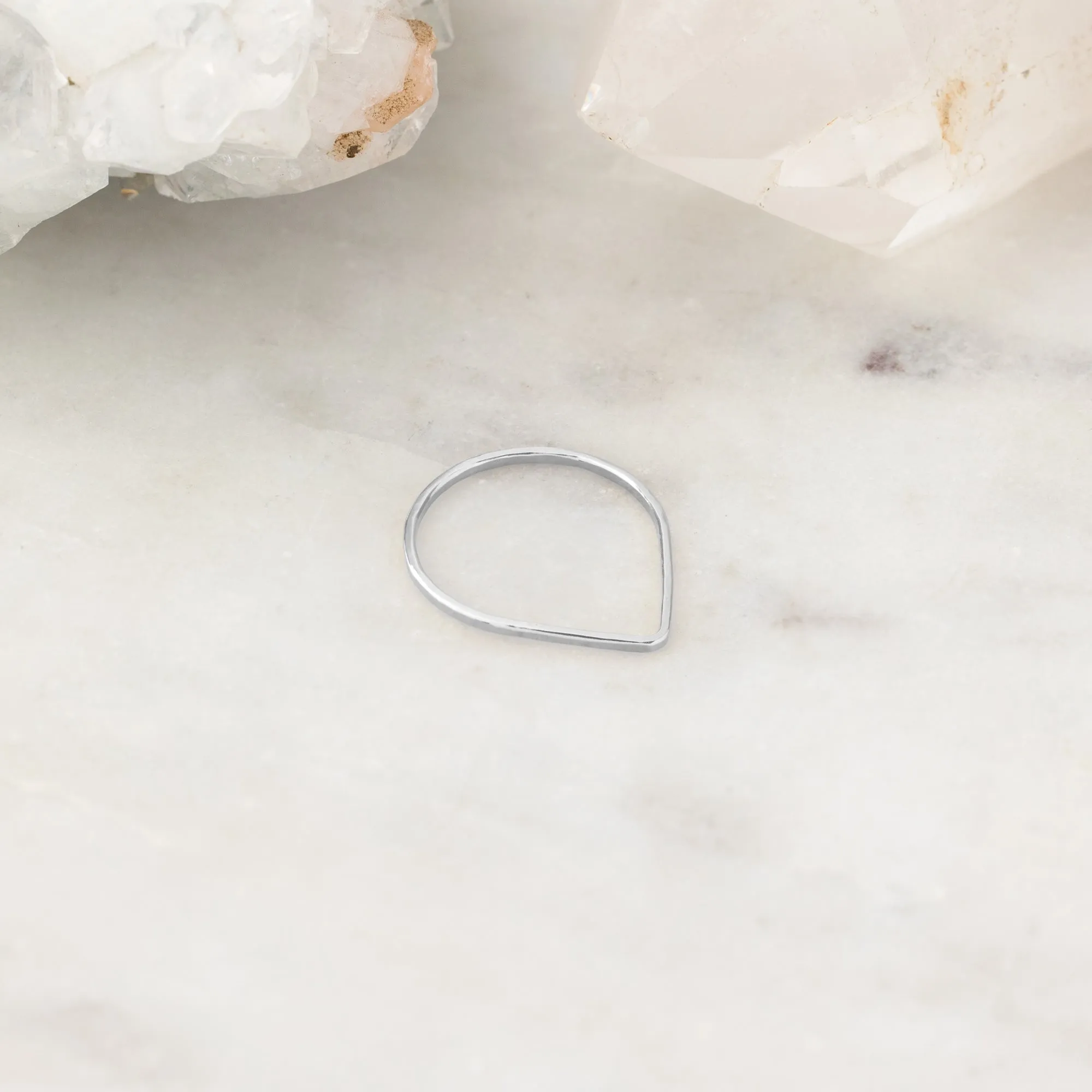 The Peak Stacking Ring | Sterling Silver