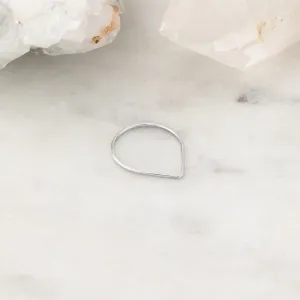 The Peak Stacking Ring | Sterling Silver